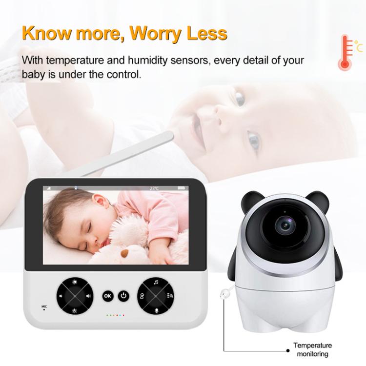 4.3 Inch IPS HD Display 720P Baby Monitor, US Plug, EU Plug, UK Plug, AU Plug 4.3 Inch IPS HD Display 720P Baby Monitor, US Plug, EU Plug, UK Plug, AU Plug